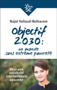 Couverture. Najat Vallaud-Belkacem, Objectif 2030