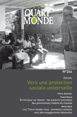 Vers une protection sociale universelle. Couverture, RQM 264, 2022