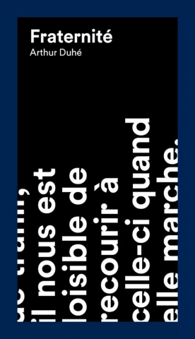 Arthur DUHÉ. “Fraternité”
