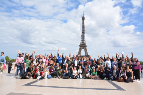 Autour de la dalle du Trocadéro...