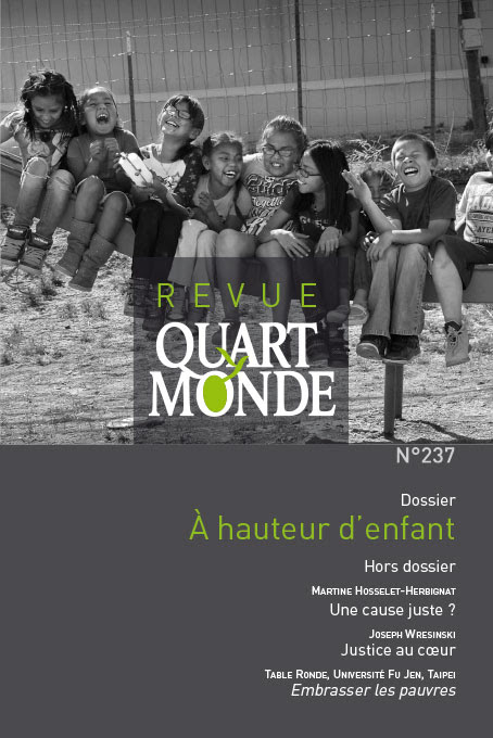 Couverture RQM nº 237. 2016