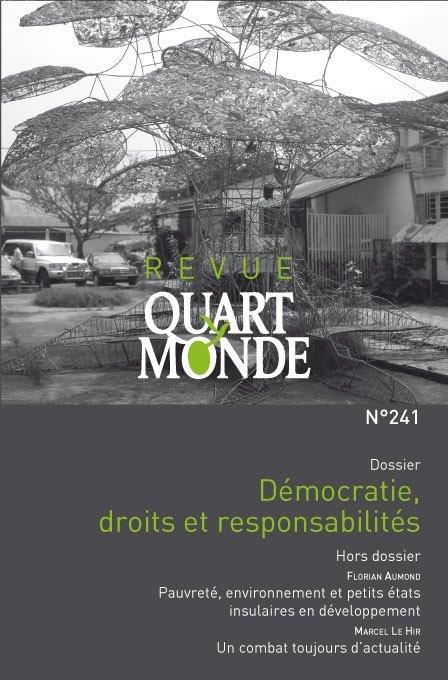 Couverture RQM nº 240. 2017