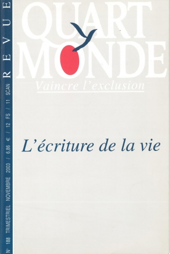 Couverture RQM188, 2003