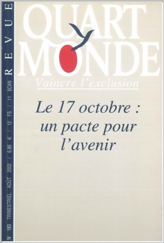 Couverture RQM183, 2002