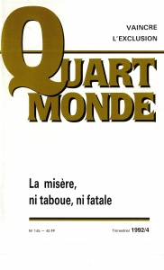 Couverture RQM145, 1992