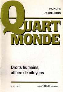 Couverture RQM151, 1994