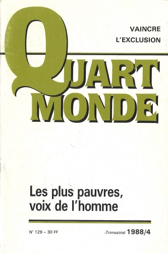 Couverture RQM129, 1988