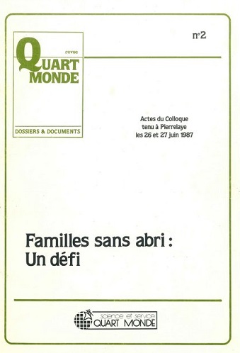 Dossiers & documents de la Revue Quart Monde n°2