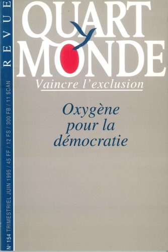 Couverture RQM154, 1995