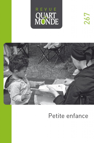 Petite enfance. Couveture. RQM 267, 2023