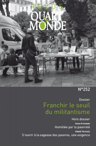 Franchir le seuil du militantisme. Couverture. n°252. 2019